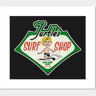 Turtle's Surf Shop - North Shore Posters and Art